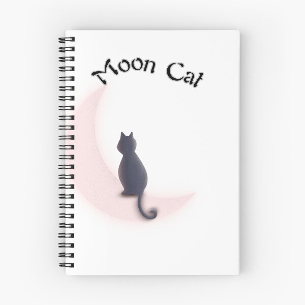 Item preview, Moon Cat – Mystic Black Cat on Crescent Moon designed and sold by Honey & Sarcasm .