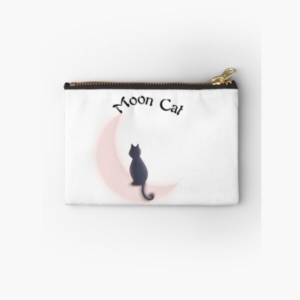 Item preview, Moon Cat – Mystic Black Cat on Crescent Moon designed and sold by Honey & Sarcasm .