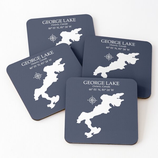 Item preview, George Lake Ontario Canada | Lake Life Summer Vacation Gift designed and sold by Chilly Lizard.