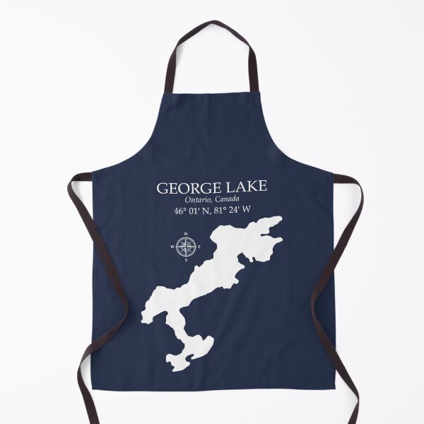 Item preview, George Lake Ontario Canada | Lake Life Summer Vacation Gift designed and sold by Chilly Lizard.