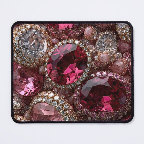 Item preview, Pink Gem Stones 01 designed and sold by Elisabeth Lucas.