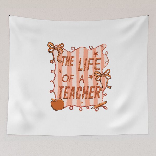 Item preview, The Life Of A Teacher designed and sold by vintagearttee.