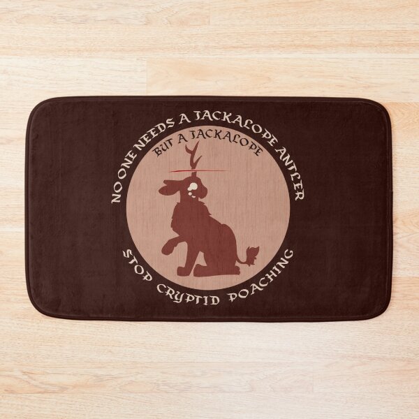 Item preview, NO ONE NEEDS A JACKALOPE ANTLER BUT A JACKALOPE / STOP CRYPTID POACHING designed and sold by birdgoatman.