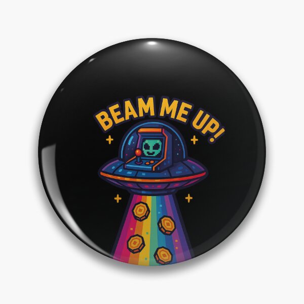 Item preview, Retro Beam Me Up designed and sold by RetroPrints9.