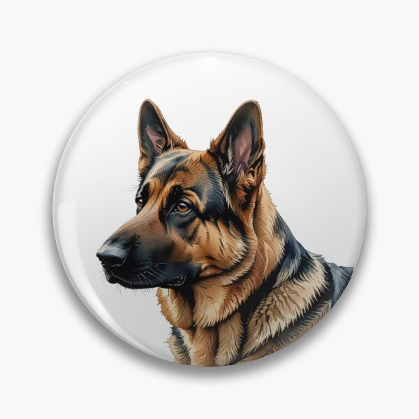 Item preview, Majestic German Shepherd Portrait designed and sold by Wags & Tails.