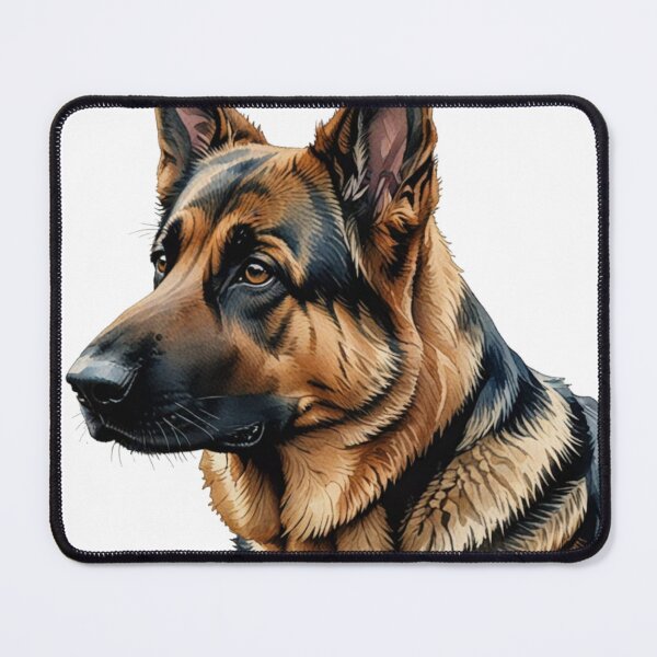 Item preview, Majestic German Shepherd Portrait designed and sold by Wags & Tails.
