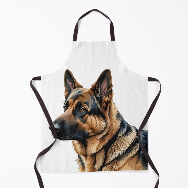 Item preview, Majestic German Shepherd Portrait designed and sold by Wags & Tails.