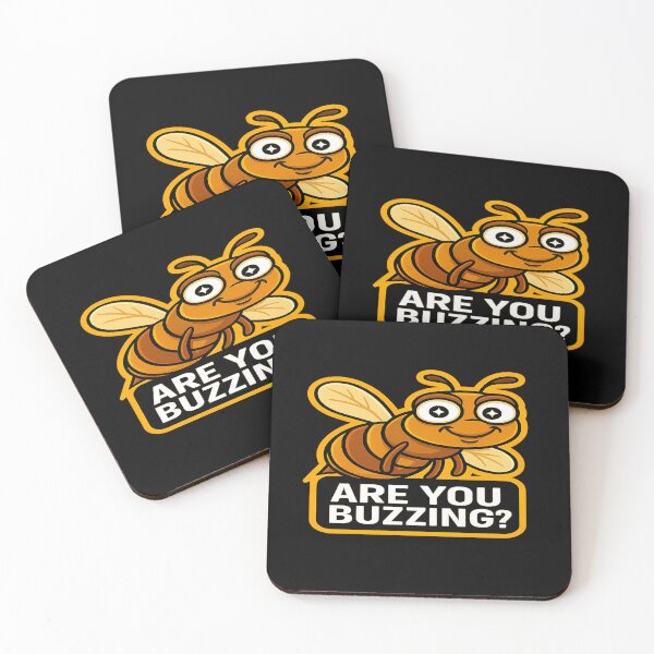 Item preview, Funny Bee - Are You Buzzing? designed and sold by Derpy Lab .