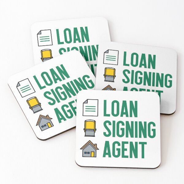 Item preview, Loan Signing Agent Icon Tee | Professional Signing Agent Graphic Design designed and sold by NotaryLife.