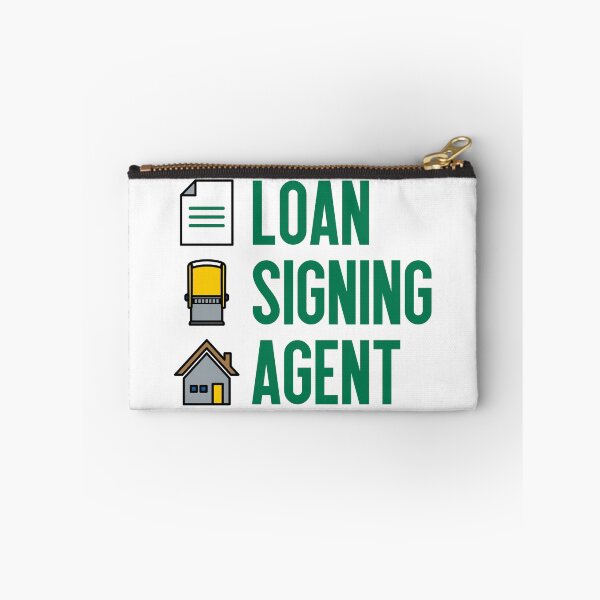 Item preview, Loan Signing Agent Icon Tee | Professional Signing Agent Graphic Design designed and sold by NotaryLife.