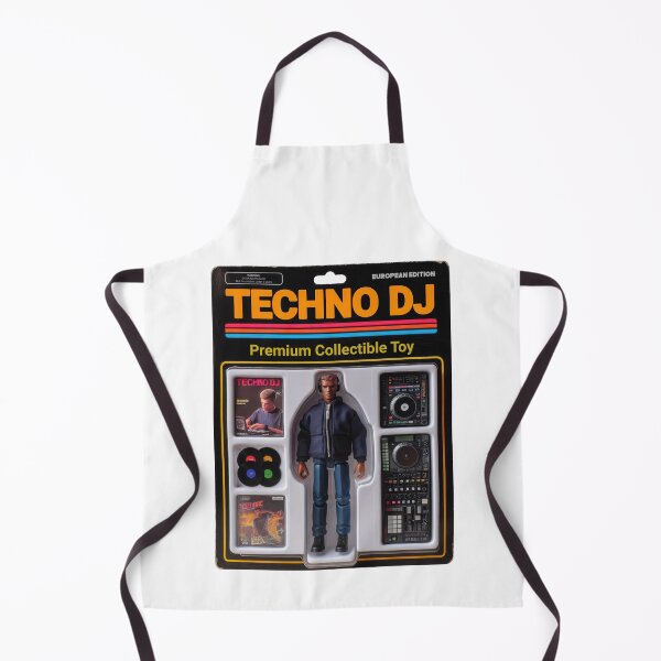 Item preview, Hard Techno Music DJ - Retro DJ Rave Toy designed and sold by Urban-Alien.