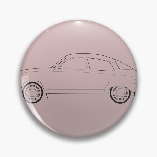 Item preview, Vintage Compact Car Profile Outline Drawing designed and sold by CharlesParker2.
