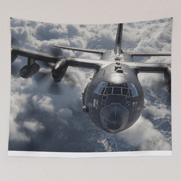 Item preview, AC-130J Ghostrider Banking Turn designed and sold by Skyframe Aviation.