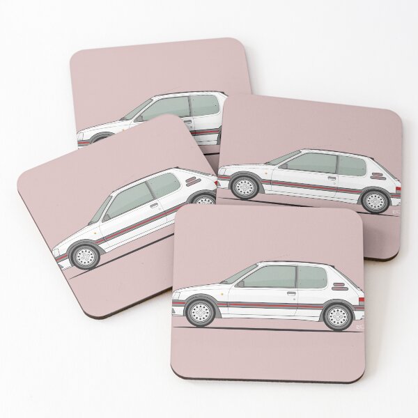 Item preview, Iconic 80s Hot Hatchback Car Art - White Sports Vehicle Illustration designed and sold by CharlesParker2.