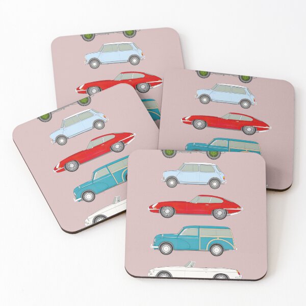 Item preview, Iconic British Classic Cars Collection - Vintage Auto Lineup designed and sold by CharlesParker2.