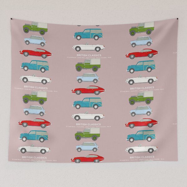 Item preview, Iconic British Classic Cars Collection - Vintage Auto Lineup designed and sold by CharlesParker2.