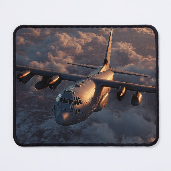 Item preview, AC-130J Ghostrider Over Desert Terrain designed and sold by Skyframe Aviation.