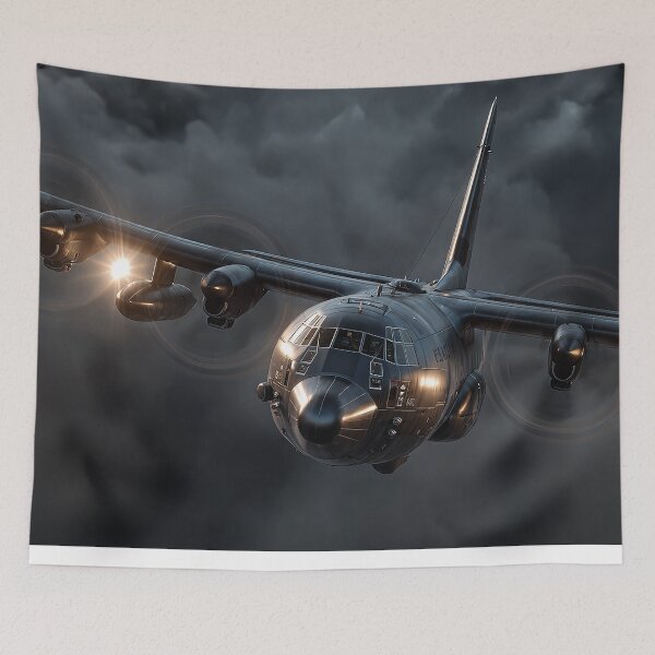 Item preview, AC-130J Ghostrider Night Mission designed and sold by Skyframe Aviation.