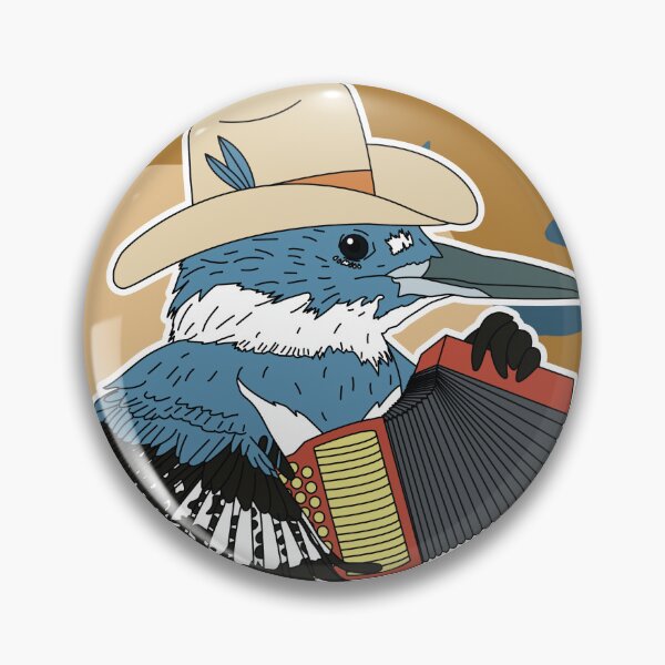 Item preview, Martin Pescador Norteño designed and sold by Procyonidae Creative.