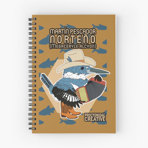 Item preview, Martin Pescador Norteño designed and sold by Procyonidae Creative.