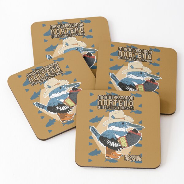 Item preview, Martin Pescador Norteño designed and sold by Procyonidae Creative.