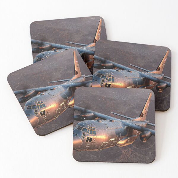 Item preview, AC-130J Ghostrider Side View in Flight designed and sold by Skyframe Aviation.