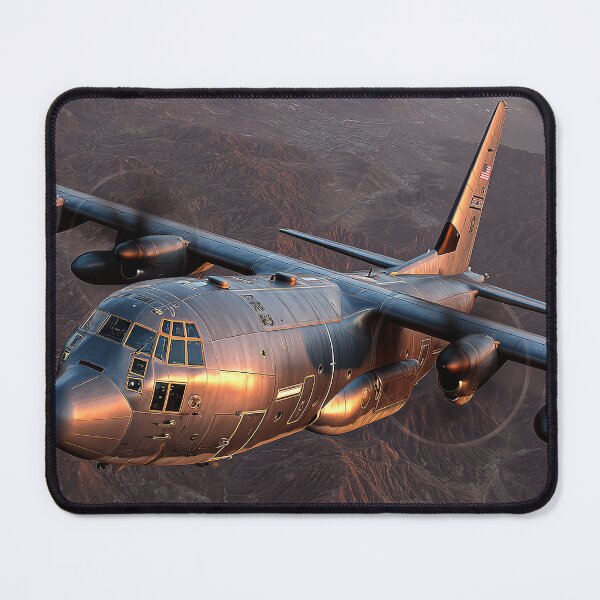 Item preview, AC-130J Ghostrider Side View in Flight designed and sold by Skyframe Aviation.