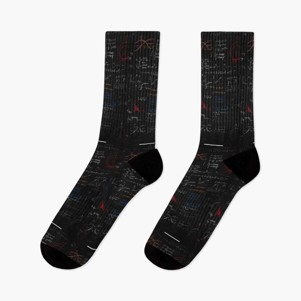 Item preview, Math Socks designed and sold by gaussina.
