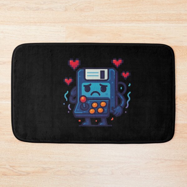 Item preview, Save Me – Floppy Disk Mascot designed and sold by RetroPrints9.