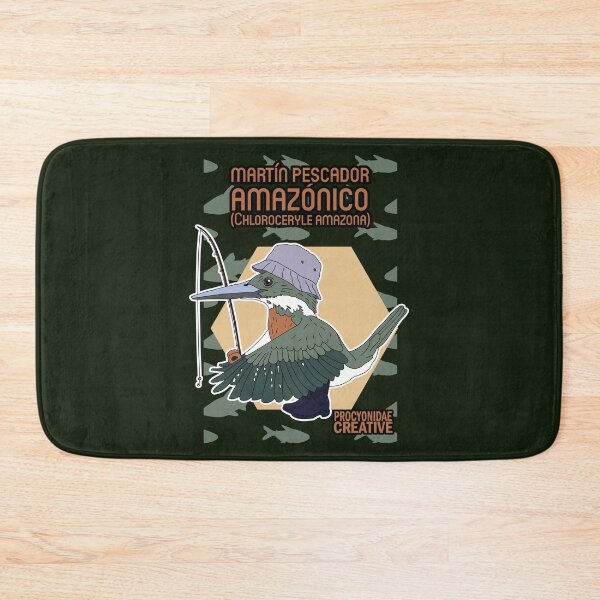 Item preview, Martin Pescador Amazonico designed and sold by Procyonidae Creative.