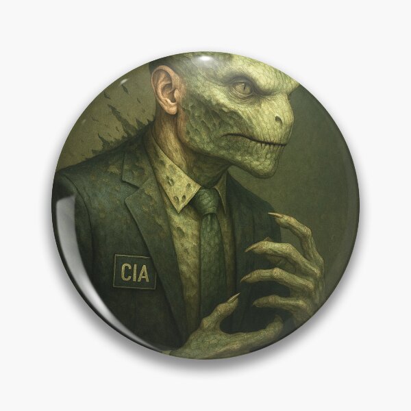 Item preview, CIA Lizard Man designed and sold by PitchBlackIcon.