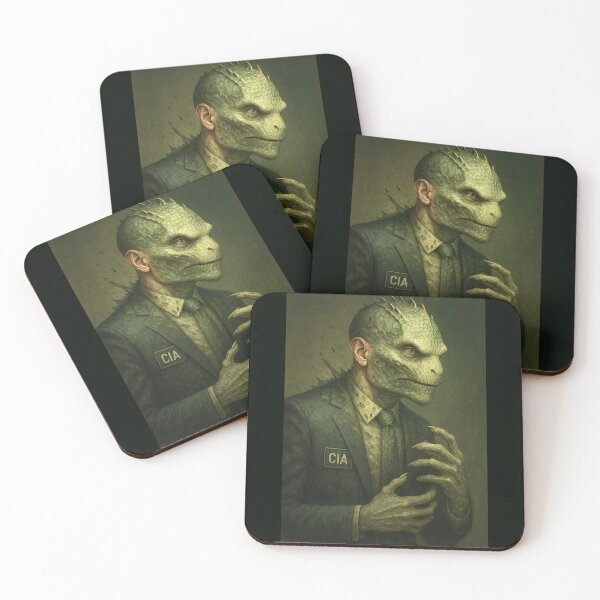 Item preview, CIA Lizard Man designed and sold by PitchBlackIcon.