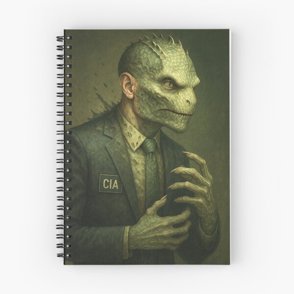 Item preview, CIA Lizard Man designed and sold by PitchBlackIcon.