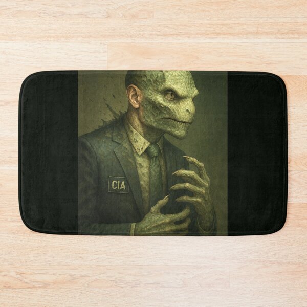 Item preview, CIA Lizard Man designed and sold by PitchBlackIcon.
