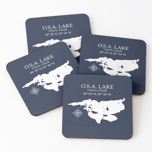 Item preview, O.S.A. Lake Canada | Killarney Provincial Park Lake Life designed and sold by Chilly Lizard.