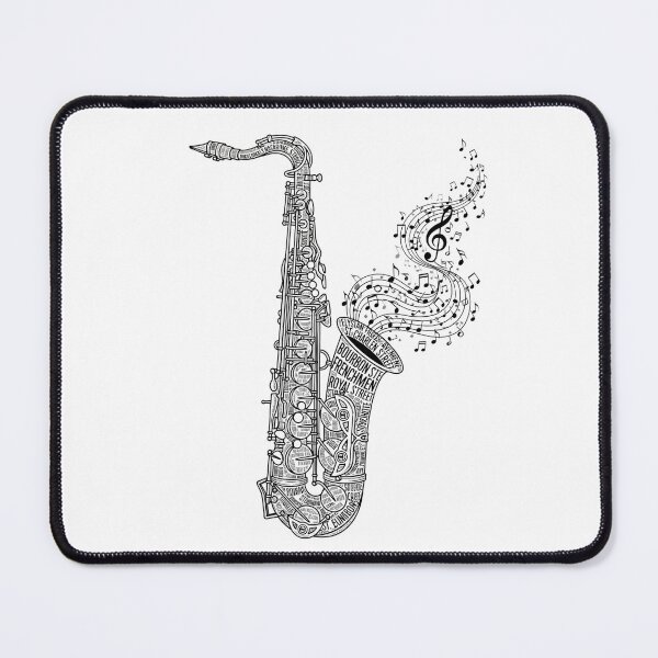 Item preview, New Orleans Saxophone Street Map Art designed and sold by APStyles.