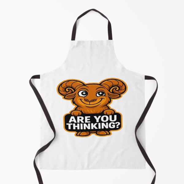 Item preview, Funny Ram - Are You Thinking? designed and sold by Derpy Lab .