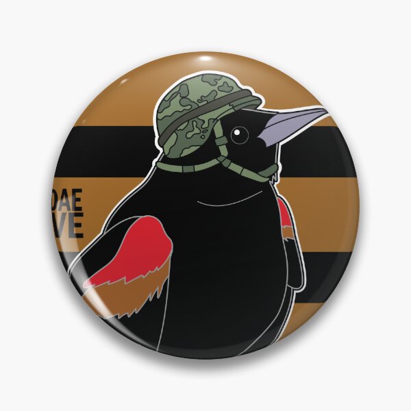 Item preview, Mirlo de alas rojas designed and sold by Procyonidae Creative.