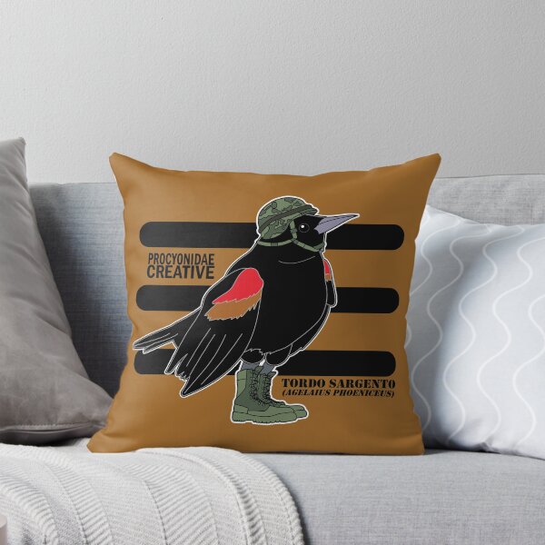 Item preview, Mirlo de alas rojas designed and sold by Procyonidae Creative.