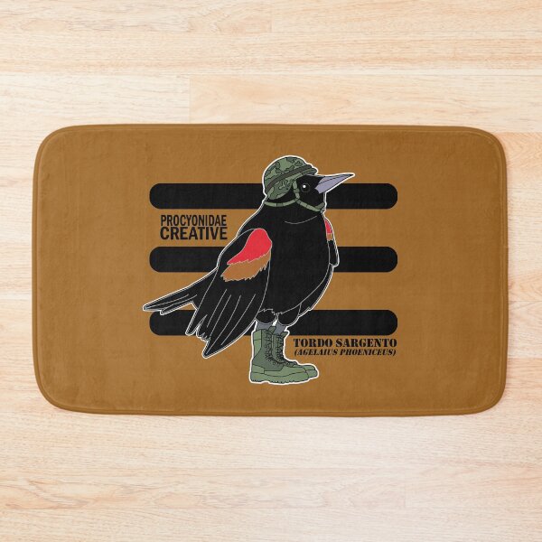 Item preview, Mirlo de alas rojas designed and sold by Procyonidae Creative.