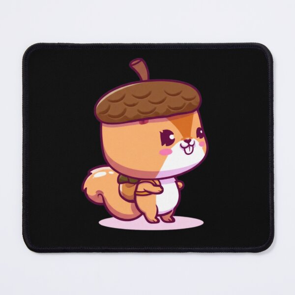 Item preview, Chibi Squirrel with Acorn Backpack – Cute Kawaii Animal Illustration designed and sold by ColorSplash123.