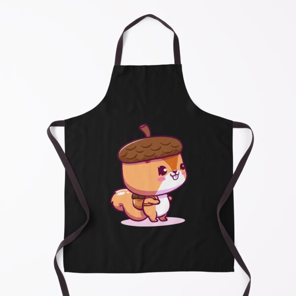 Item preview, Chibi Squirrel with Acorn Backpack – Cute Kawaii Animal Illustration designed and sold by ColorSplash123.