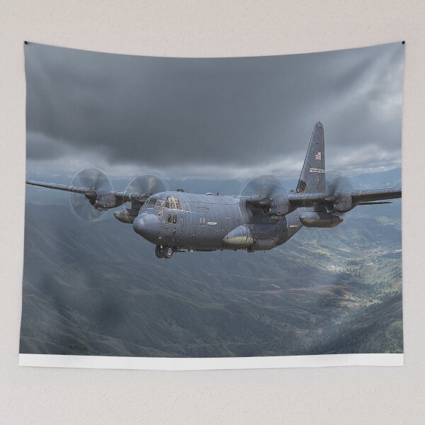 Item preview, AC-130J Ghostrider Through Cloud Layers designed and sold by Skyframe Aviation.