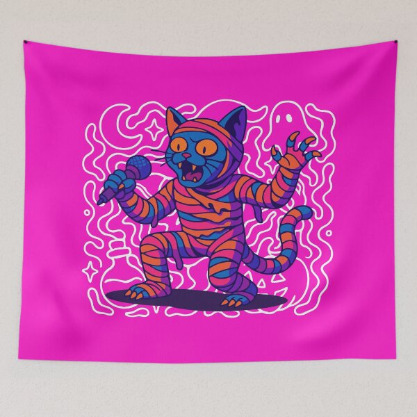 Item preview, Halloween Cat Band - Singer designed and sold by RHADMAS.