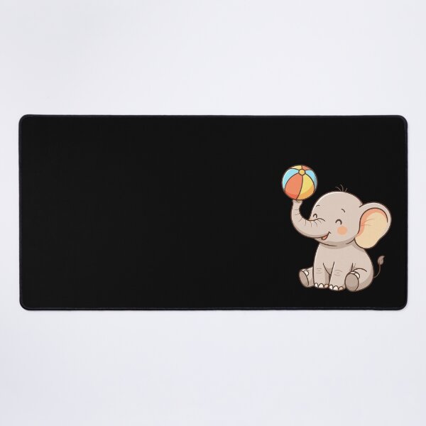 Item preview, Cute Baby Elephant Playing with Ball designed and sold by KPArtzaaany.