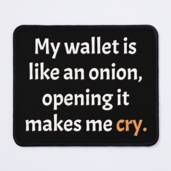 Item preview, Funny money quote designed and sold by FQFUNNYQUOTES.
