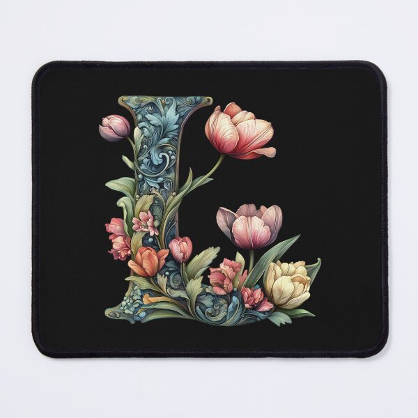 Item preview, Floral Letter L – Elegant Monogram with Flowers | Phone Case, Mug & Tote Bag designed and sold by Paka Shop.