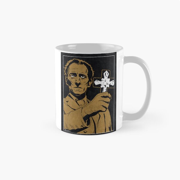Item preview, DOCTOR VAN HELSING - The Brides of Dracula (Monochrome) designed and sold by FamousWeirdosRB.