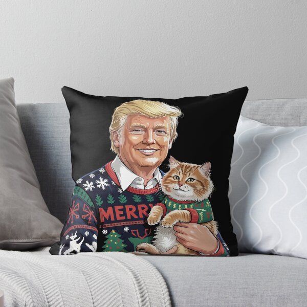 Item preview, Cats Lives Matter Trump Ugly Christmas Cat Lover  designed and sold by Charidana.