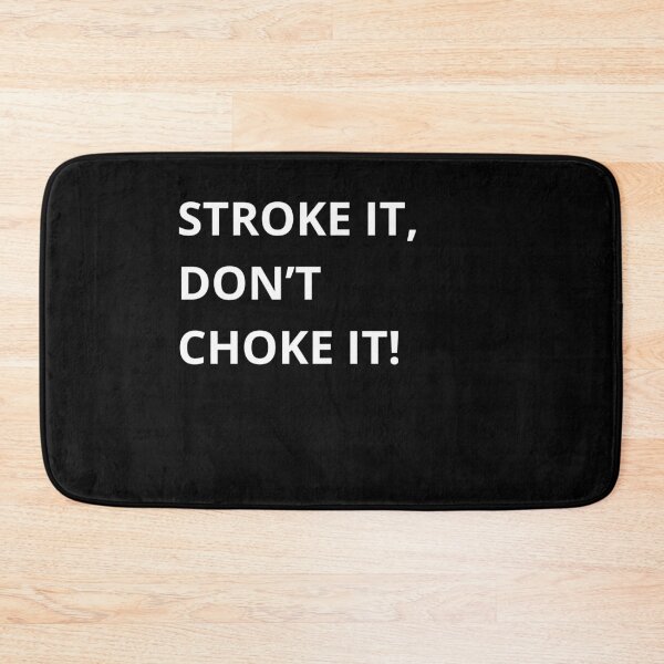 Item preview, Stroke It Don't Choke It Funny Golf designed and sold by QuirkyQuoteMakr.